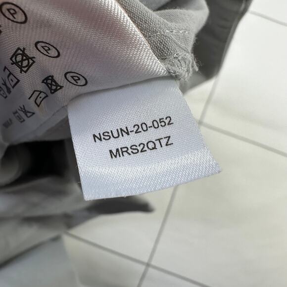 MM LaFleur Pants Womens 6 Gray Marais Everstretch Quartz Side Zip Crop Cigarette - Picture 8 of 14